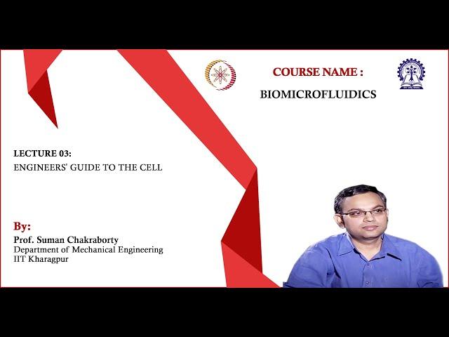 Lecture 3 : Engineers' guide to the cell