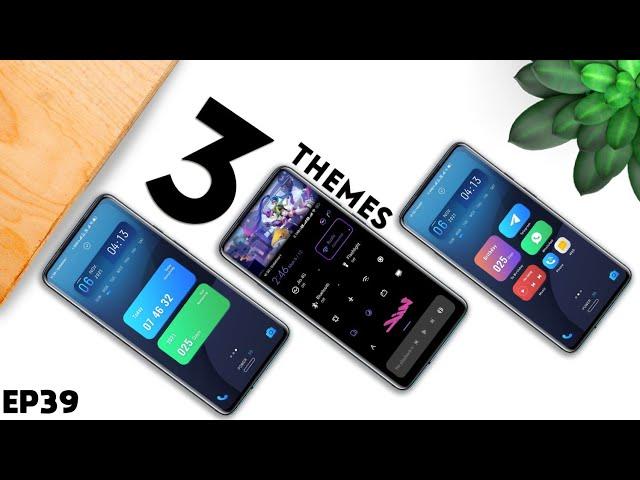 Top 3 Cool Animated Miui 12 Themes | MIUI 13 Theme Customisation | Control Centre MIUI 12.5 || Ep 39