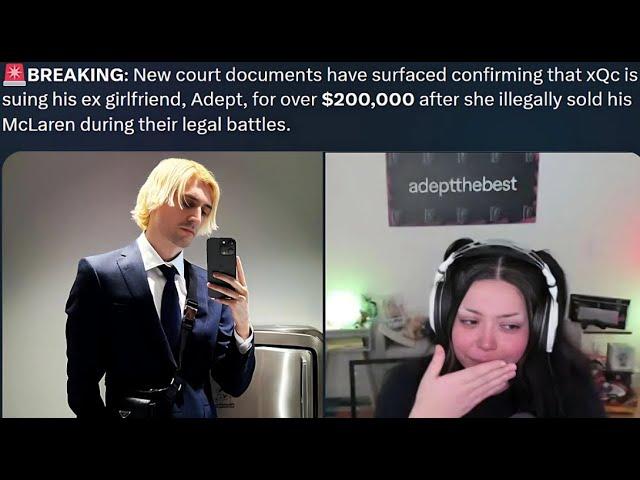 Adept About To Go Homeless after xQc New lawsuit