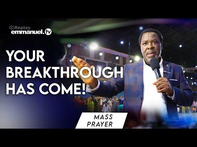 YOUR BREAKTHROUGH HAS COME! | SCOAN Mass Prayer 08.09.2024 #TBJoshua #EmmanuelTV