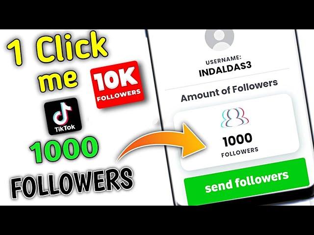 🟡Free Tiktok Followers Hack 2022 || Best Website For Free Tiktok Followers || Auto Liker Tiktok 