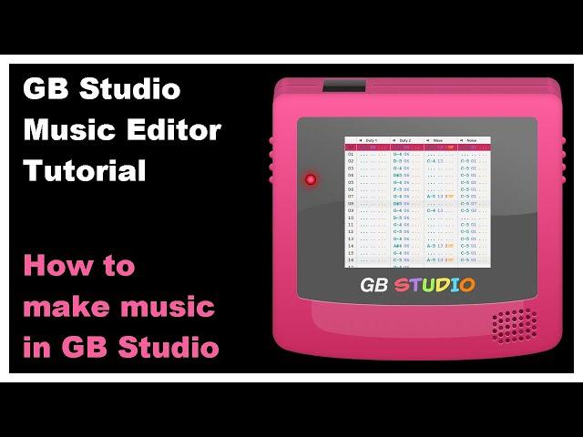 GB Studio Music Editor Tutorial