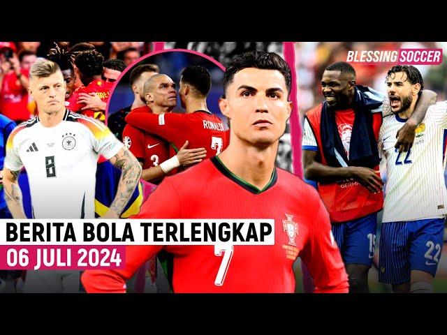 EURO 2024: Portugal GUGUR! CR7 & Pepe Tutup KARIER  Spanyol PENSIUNKAN Kroos  Prancis HOKI Terus