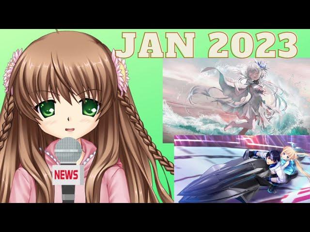 Visual Novel Monthly Recap - January 2023 News (ft. Tsui no Stella + Inochi no Spare)