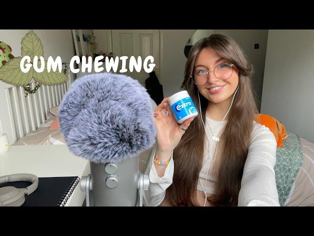 ASMR Gum chewing and life ramble🫧