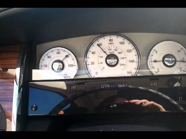 2010 Rolls-Royce Ghost highway acceleration 55-110 MPH Quick