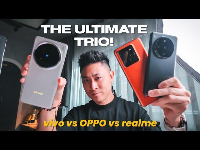 vivo X200 Pro vs OPPO Find X8 Pro vs realme GT 7 Pro: My 2 Cents | Which To Buy? 