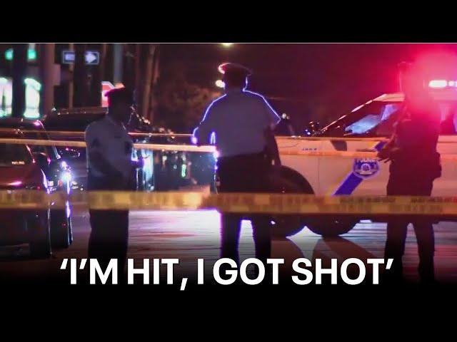 Philadelphia shooting injures innocent bystander as at least 50 shots fired