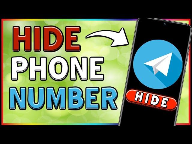 How to HIDE my phone number in Telegram (2023 UPDATED)