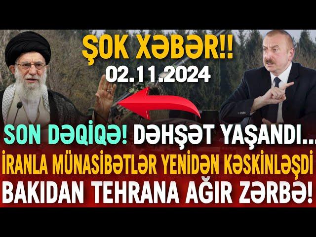 TƏCİLİ! Əsas xəbərlər 02.11.2024 (Xəbər Bələdcisi) xeberler, xəbərlər, son xeberler