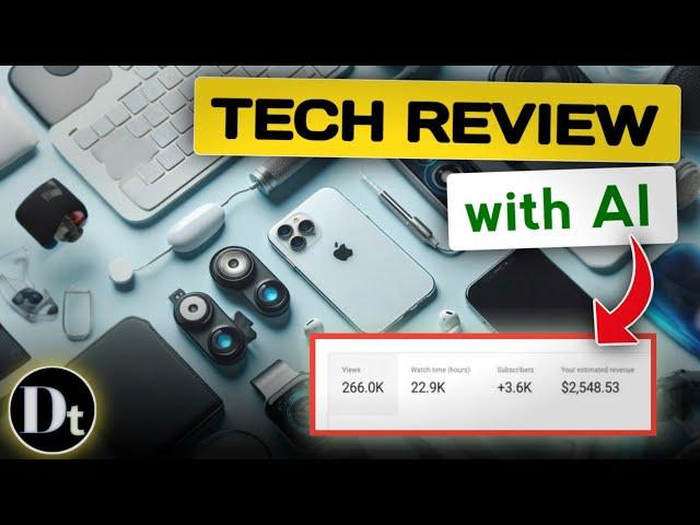 How to Make Tech Review YouTube Videos with AI