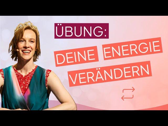 Möchtest Du einen Energieschub spüren? Dann mach' diese Übung!