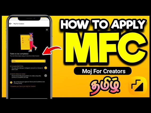 How to Apply Moj For Creators in Moj App Tamil | Moj Tamil