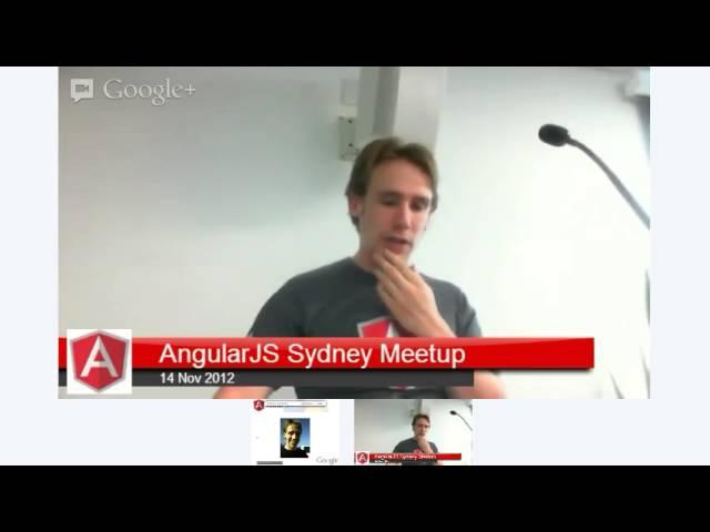 Angular.JS Sydney - Meetup #1