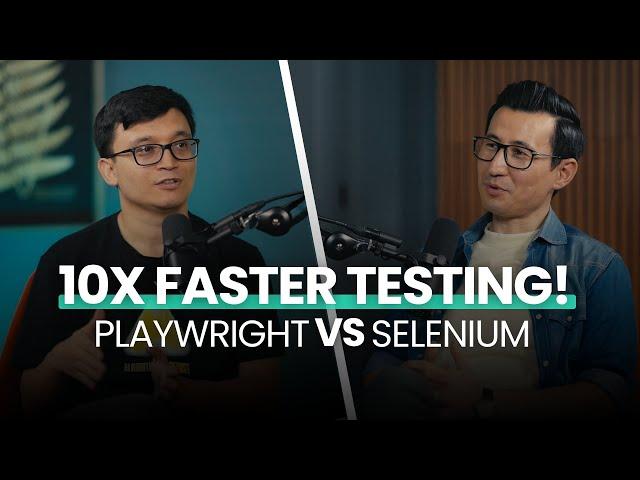 10X Faster Testing?! Playwright vs Selenium