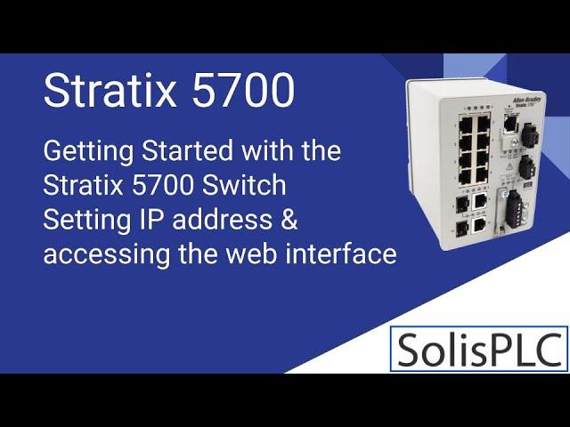 Stratix Switch 5700 Express Setup | Rockwell Automation Configuration IP Password 8000 Network Cisco