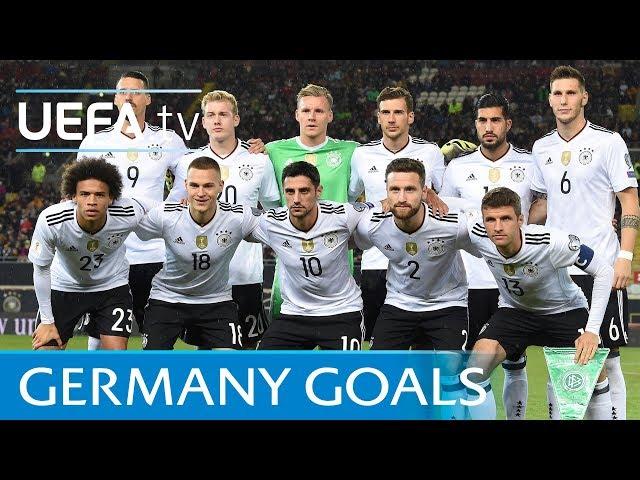 Germany's top five European Qualifiers goals