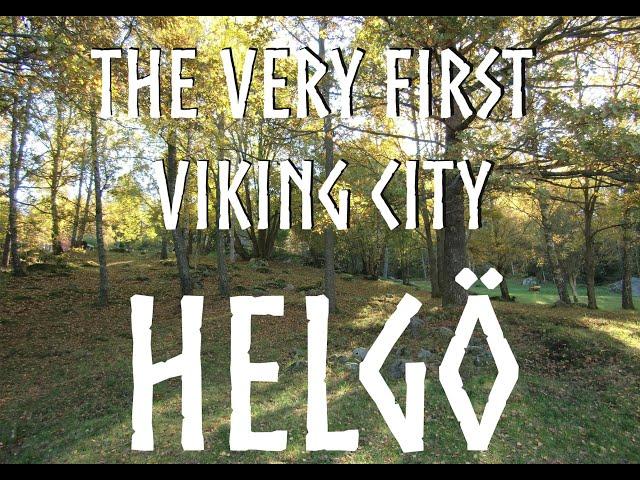 The very first Viking City. Helgö, den heliga ön. A production from Photographer Gunnar Fahlström.