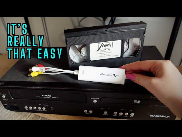 Converting VHS to Digital: Elgato Video Capture Card Tutorial