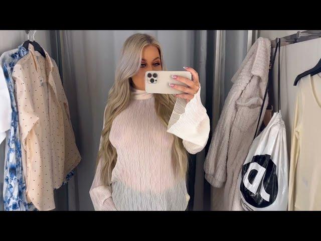 4K Transparent Public Try on Haul with Shan