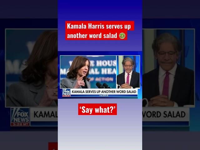 ‘The Five’ loses it over Kamala Harris blurting out another ‘word salad’