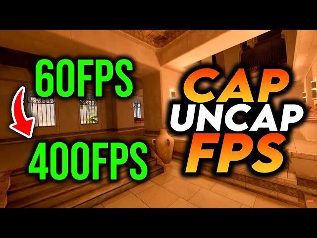 CS2 Cap or Uncap FPS - Stuck At Monitor FPS