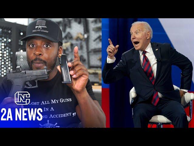 Joe Biden Says He Wants to Push to Ban 9mm Pistols