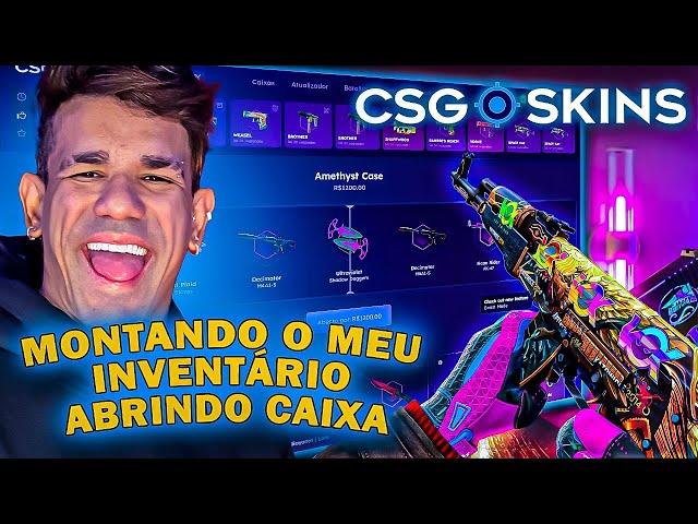 MONTEI MEU INVENTÁRIO ABRINDO CAIXA DE CS E DEU MUITO BOM!