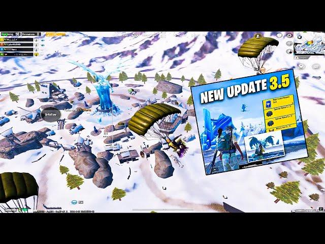 PUBG Mobile 3.5 Update: Frostheim WITH COMMENTARY | GAMELOOP EMULATOR | PUBG Frostborne Dragon