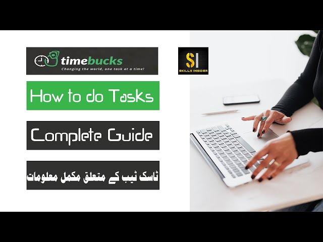 earn money by Tasks in timebucks | How to do task in timebucks  skills insider