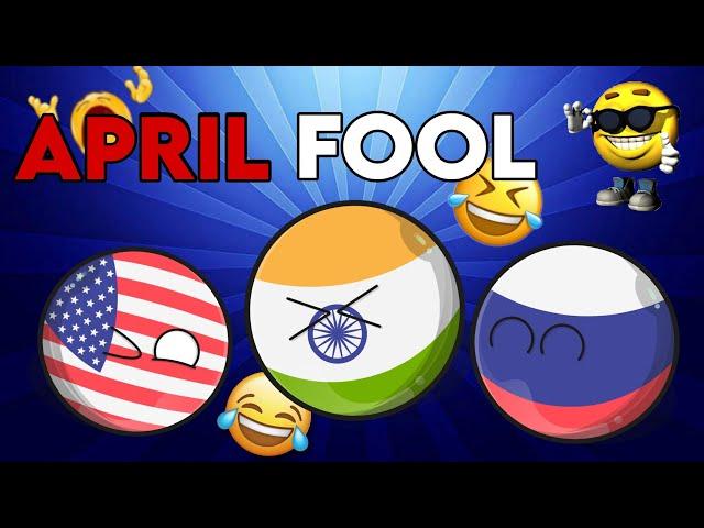 April Fool be like [Funny+Entertainment]  [Countryball Edition] [Countryball pranking]