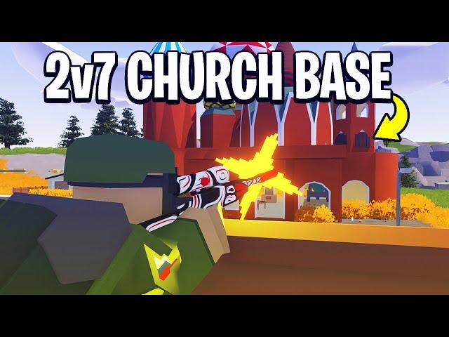 From Nothing to TEAM OF 7 Base Takeover | Unturned PVP Survival