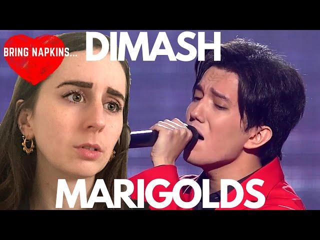 DIMASH REACTION - Marigolds - BRINGS DIMASH'S MOM TO TEARS