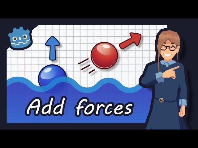 How to Apply Forces to a RigidBody in Godot (2D & 3D)