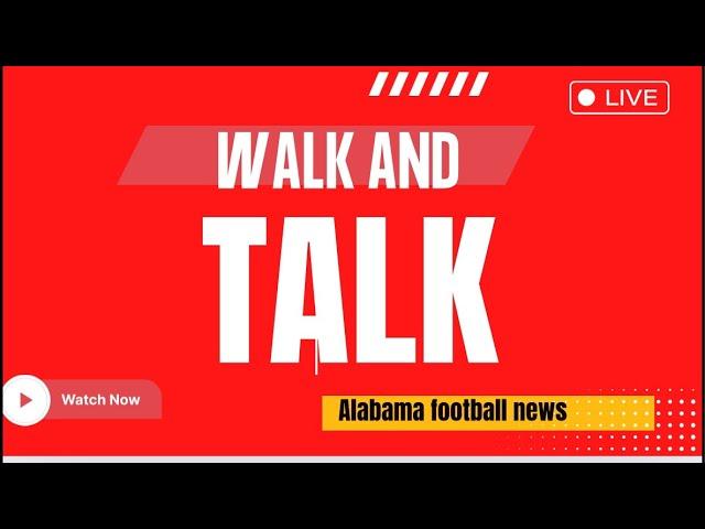 Alabama Crimson Tide Football live with Kyle Henderson