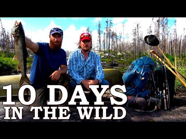 Stranded in the Wilderness, Dropped from Plane for 10 Days! | Camp, Fish, Catch, Cook (FULL SERIES)