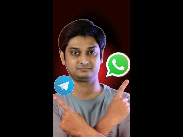 Top 5 Telegram features | Whatsapp vs Telegram #smartphonemyths #techbengalishorts #techbengali