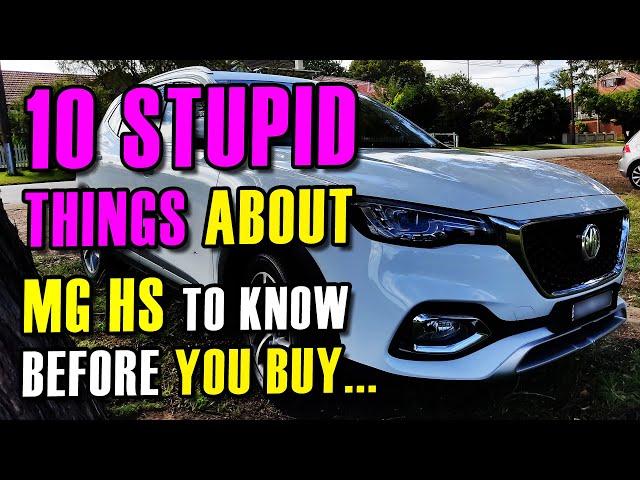 10 STUPID THINGS about MG HS the Dealers WON'T TELL YOU - MG HS Essence Review