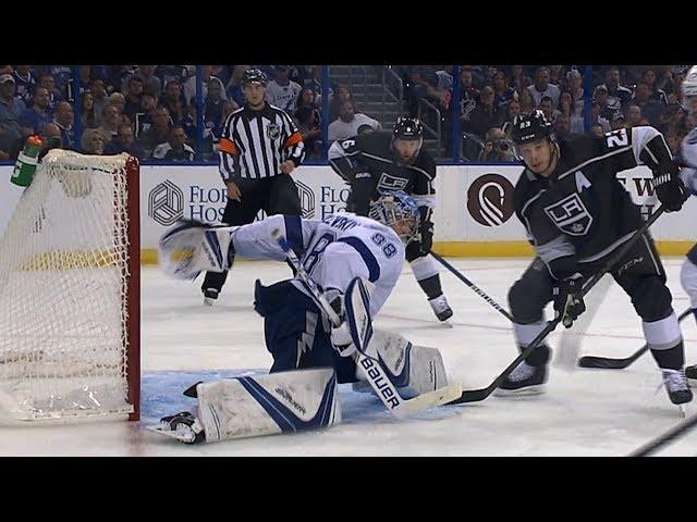 Vasilevskiy's incredible behind-the-back save