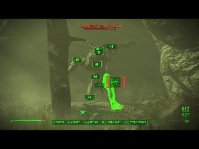 Legendary deathclaw battle!