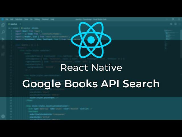 React Native: Google Books API Search