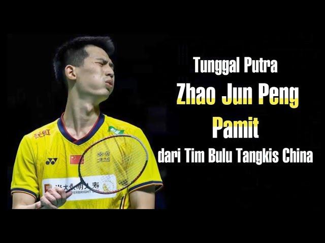 Zhao Jun Peng Pamit dari Tim Bulu Tangkis China