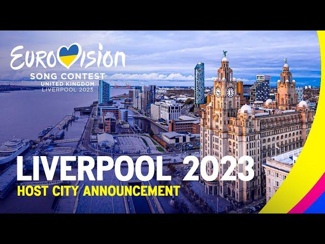 Liverpool will host Eurovision 2023 on behalf of Ukraine   | #UnitedByMusic