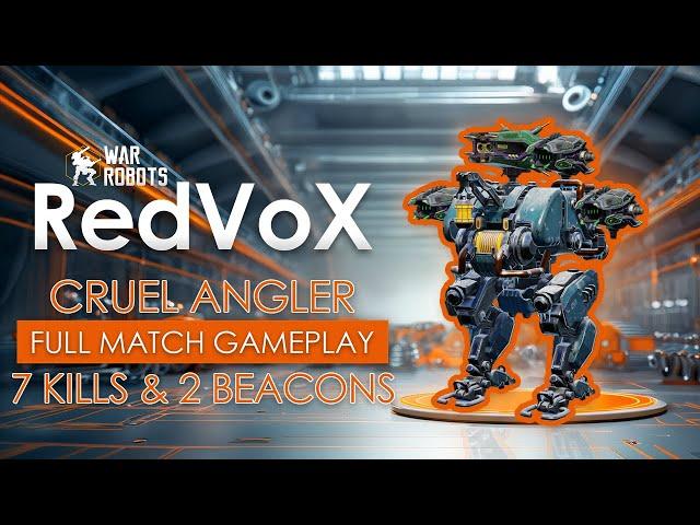 War Robots | Cruel Angler MK2 Full Match Gameplay with Blight & Decay Weapons | RedVoX WR