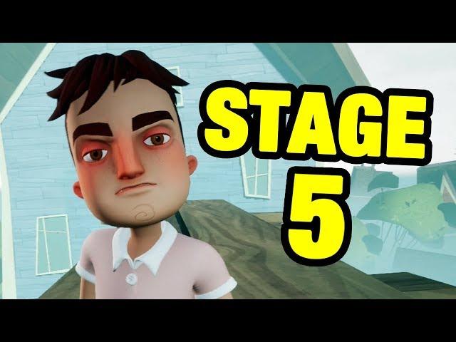 HELLO NEIGHBOR HIDE & SEEK STAGE 5 + ENDING