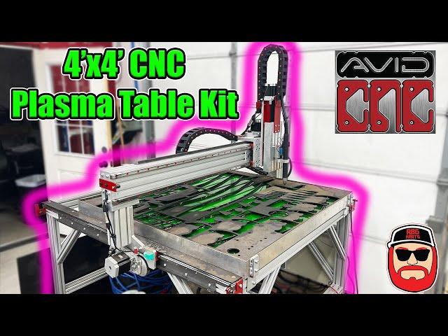 4'x4' Cnc Plasma Table ~ Avid Pro Cnc Plasma Kit