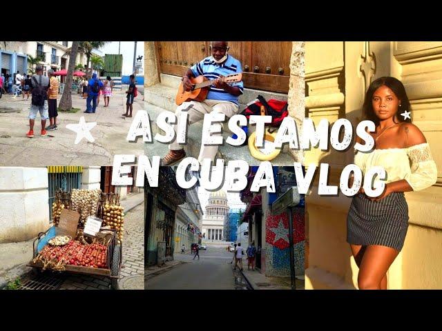 ASÍ ESTAMOS EN CUBA Todos se van del país y por esto no puedo ir a las tiendas en dólares vlog