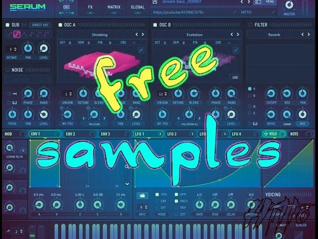 Free Dubstep Bass Samples by HITTO (Download In Description)