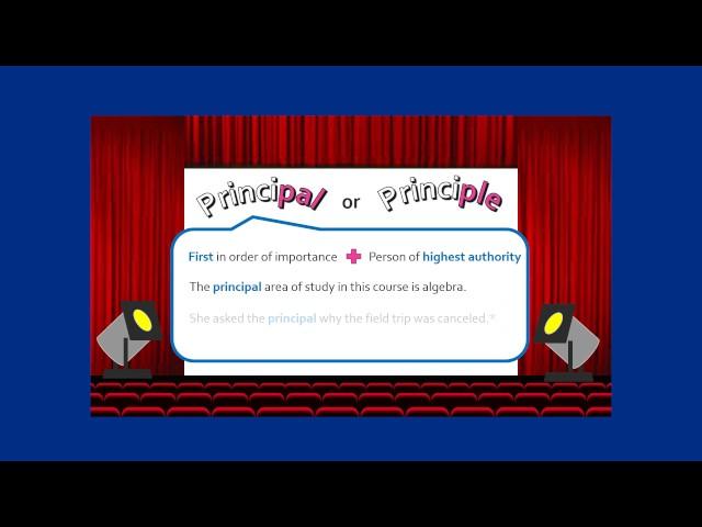 Commonly misused words part 4 - 'Principal' or 'Principle'│ Shea Writing and Training Solutions