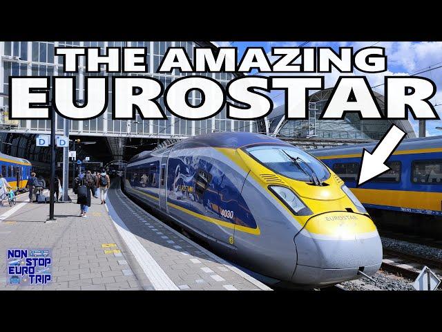 London to Amsterdam by Train in JUST 4 HOURS / Eurostar Review